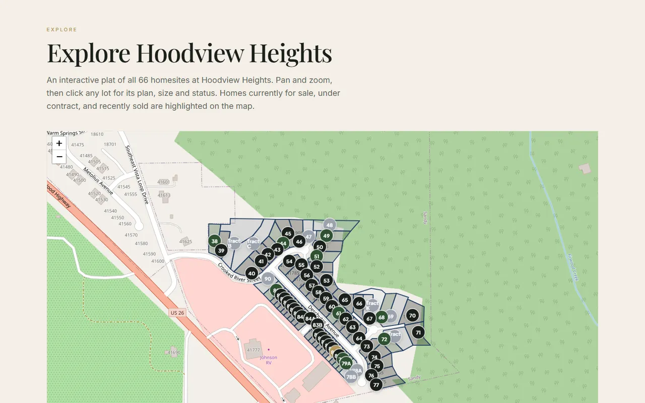 Northwest New Homes website built by Lithium Marketing