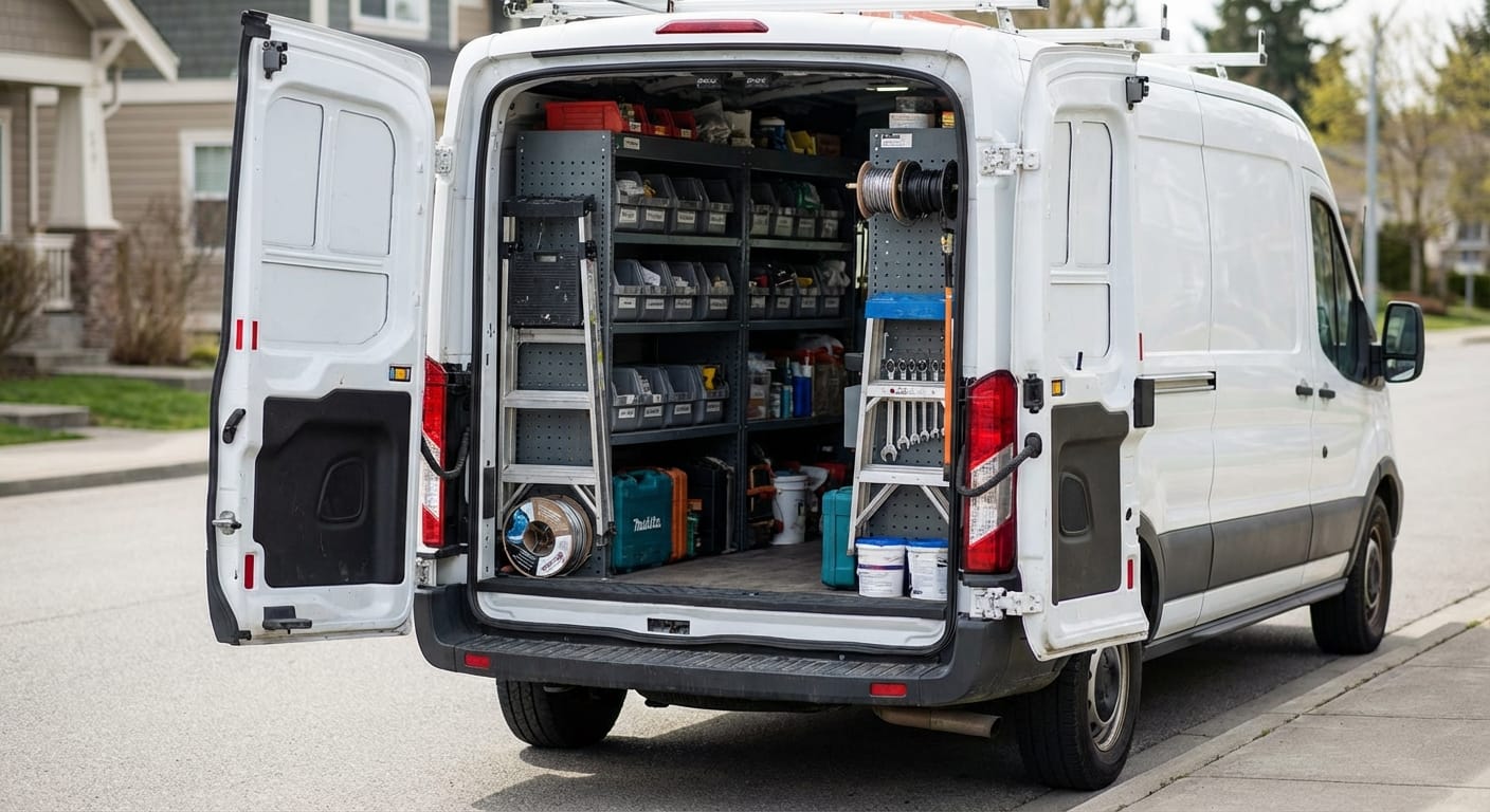 Service Area Business Vehicle Proof