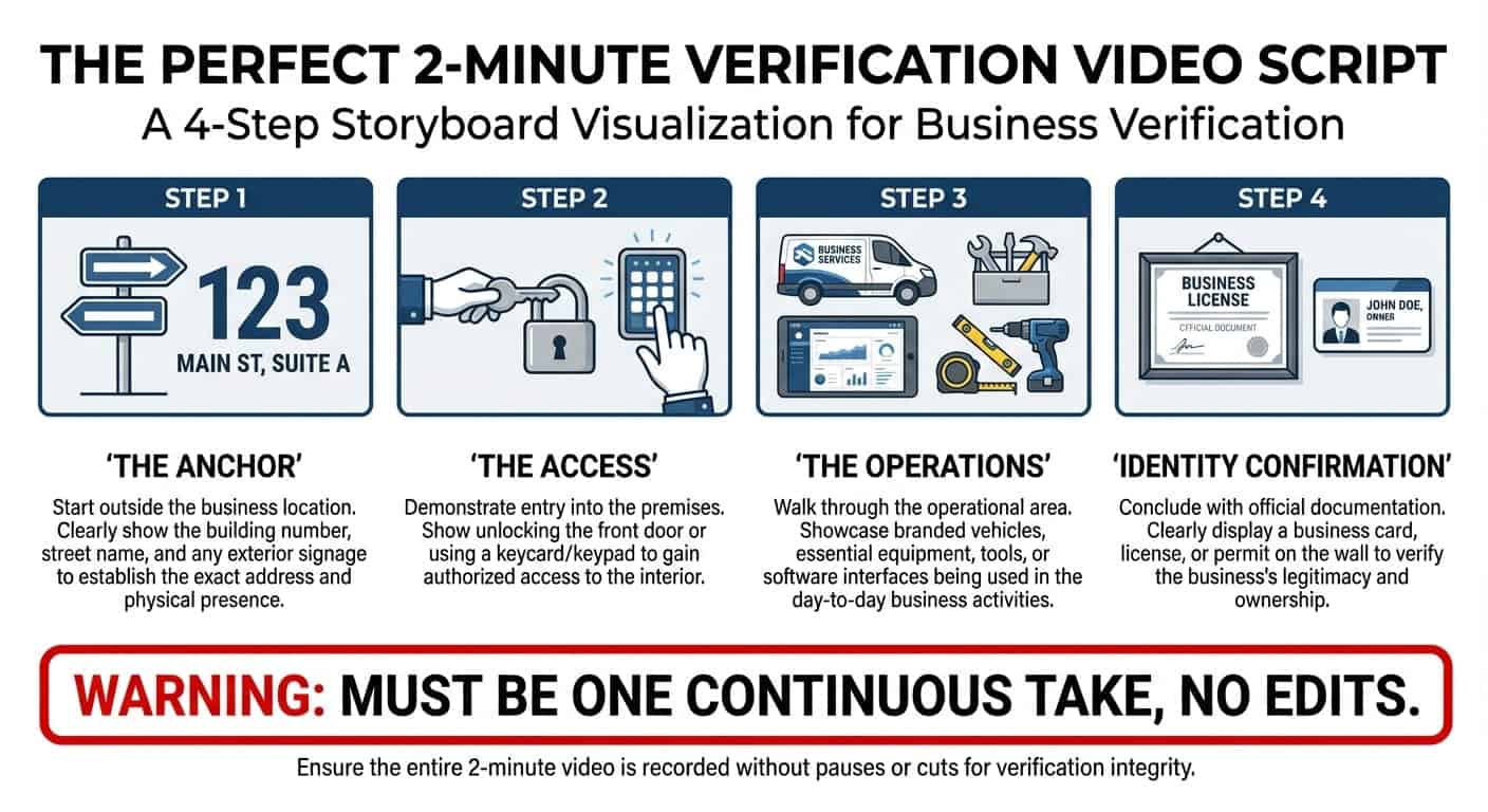 The Perfect 2-Minute Verification Video Script