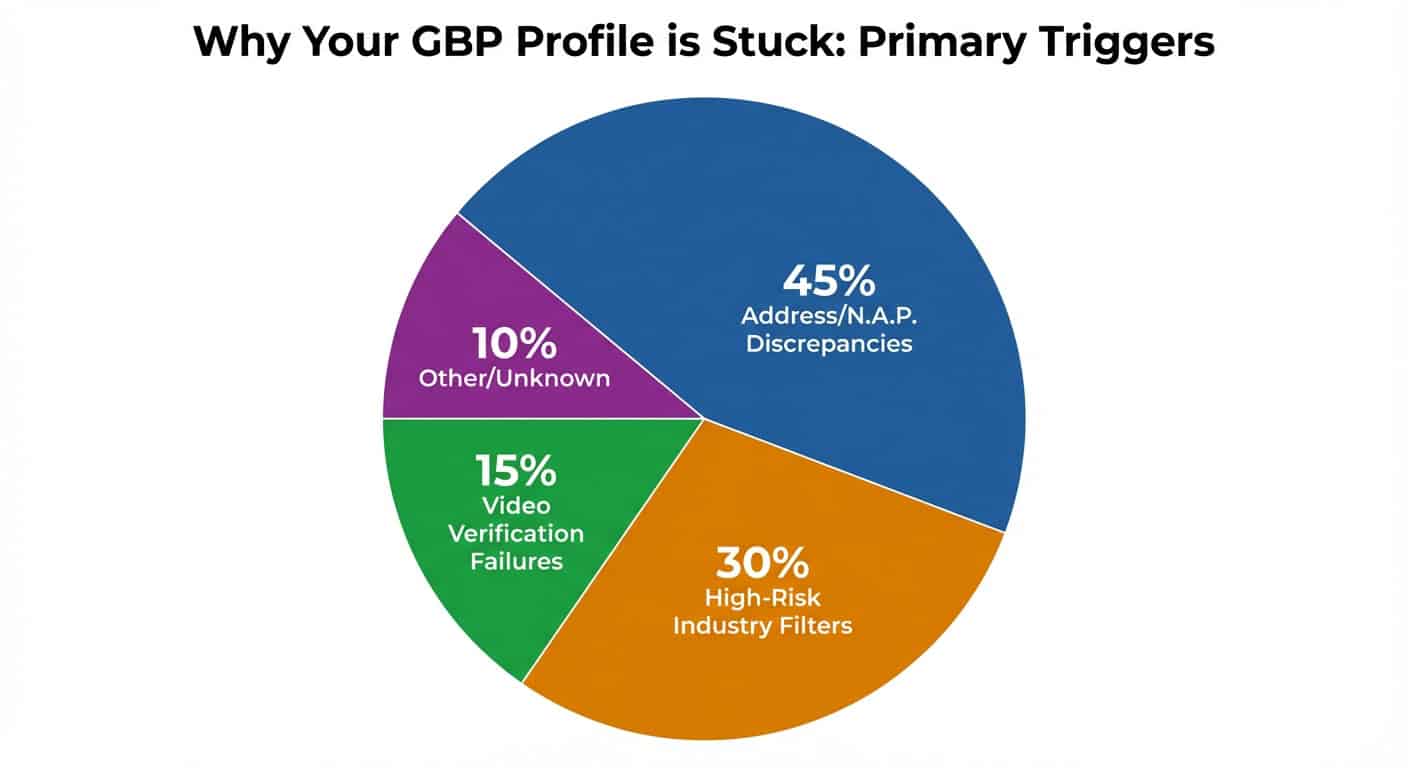 Why Your GBP Profile is Stuck: Primary Triggers
